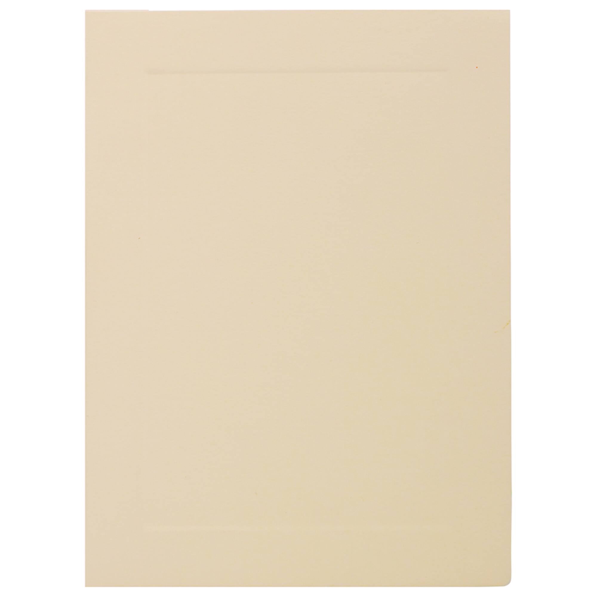 Strathmore A6 Ivory with Woven Panel Foldover Cards